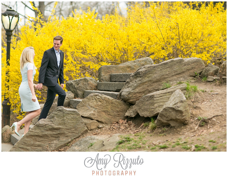 Spring Central Park Engagement Photos - Amy Rizzuto Photography-2