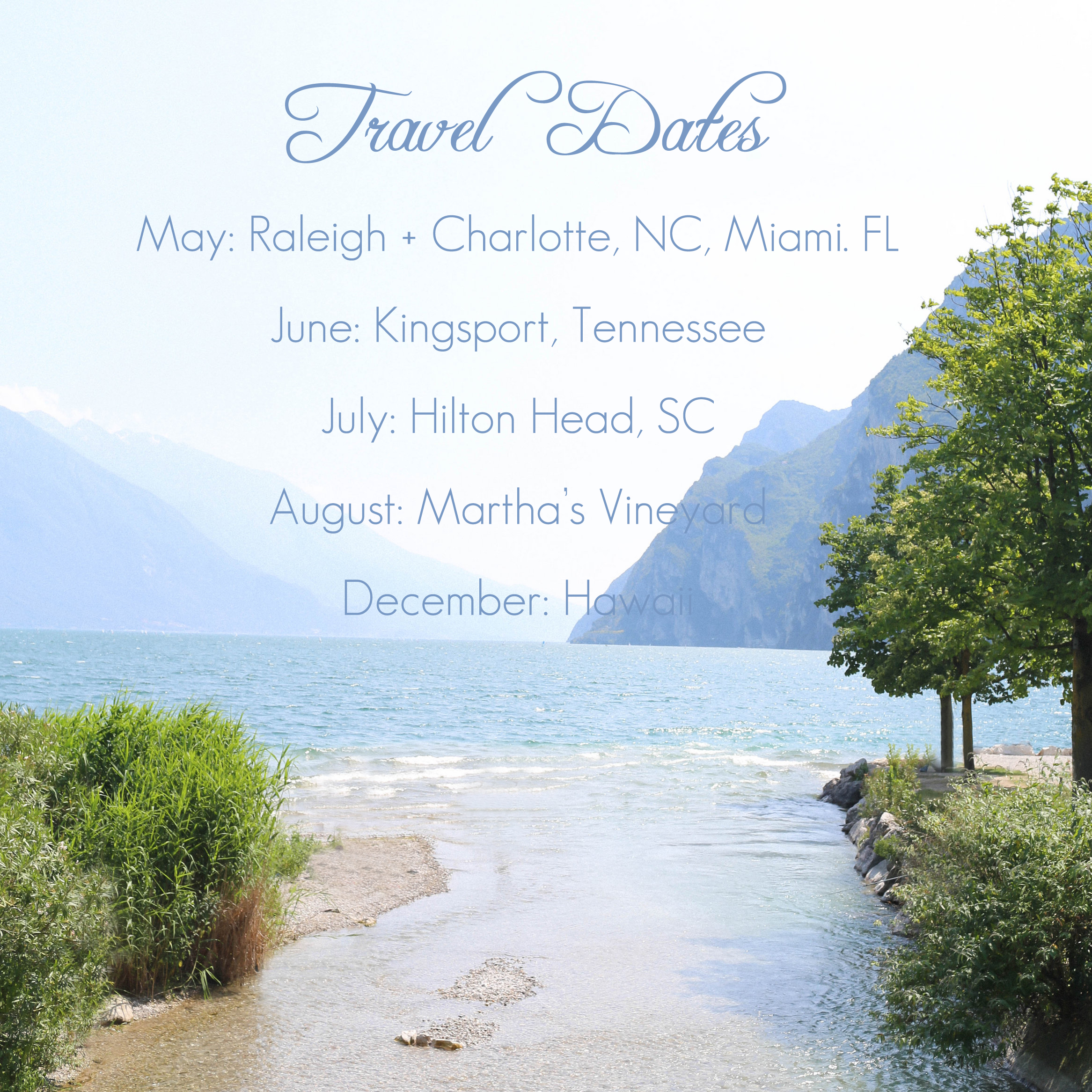 Travel Dates