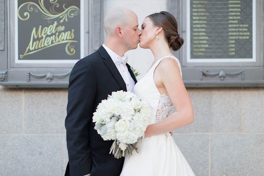 Hippodrome Theatre wedding photographed by NYC wedding photographer Amy Rizzuto Photography
