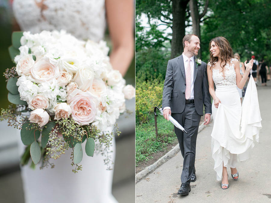 Central Park wedding at Loeb Boathouse wedding photograpbed by NYC wedding photographer, Amy Rizzuto Photography