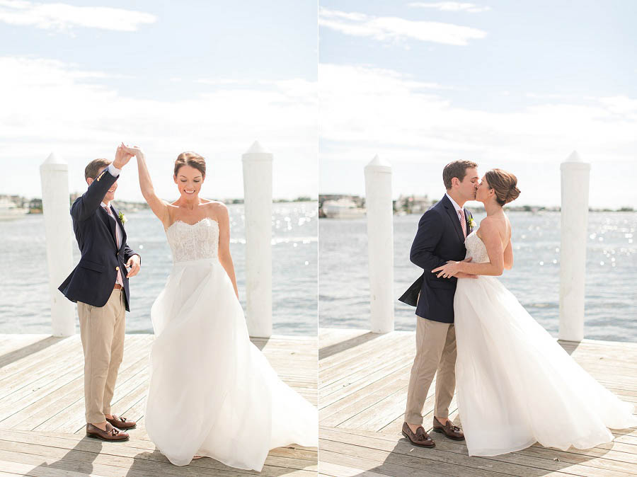 Bay Head Yacht Club wedding photographed by NJ wedding photographer, Amy Rizzuto Photography