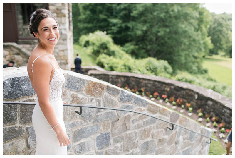 First look at Le Chateau wedding captured by best NYC wedding photographer Amy Rizzuto Photography