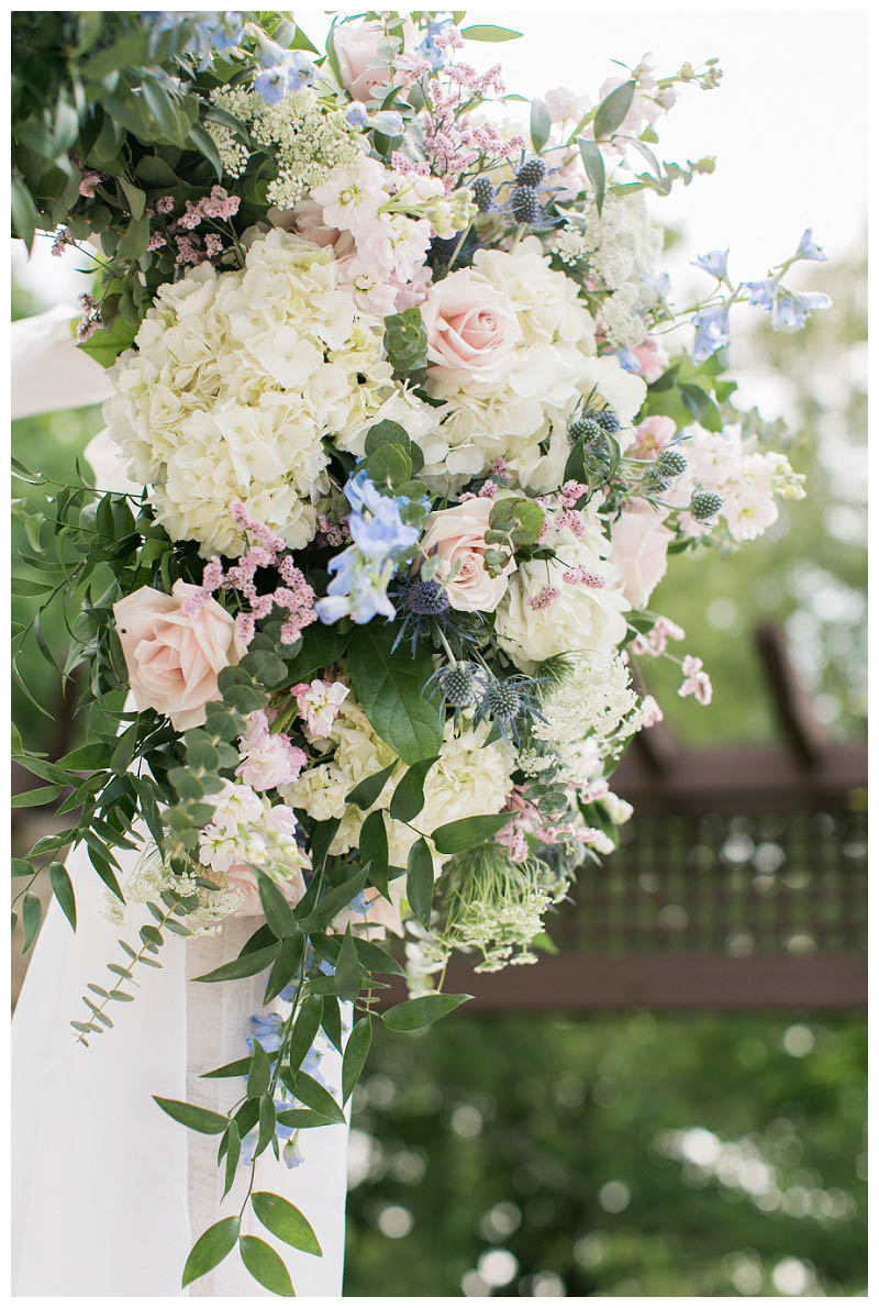 wedding ceremony flowers