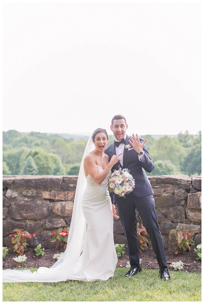 Bride and groom photo at Le Chateau wedding captured by best NYC wedding photographer Amy Rizzuto Photography