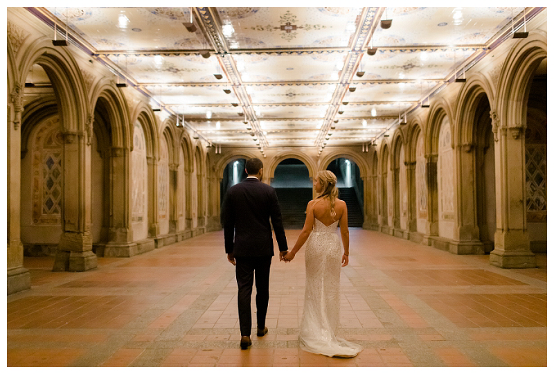 nighttime central park wedding photo by best nyc wedding photographer amy rizzuto