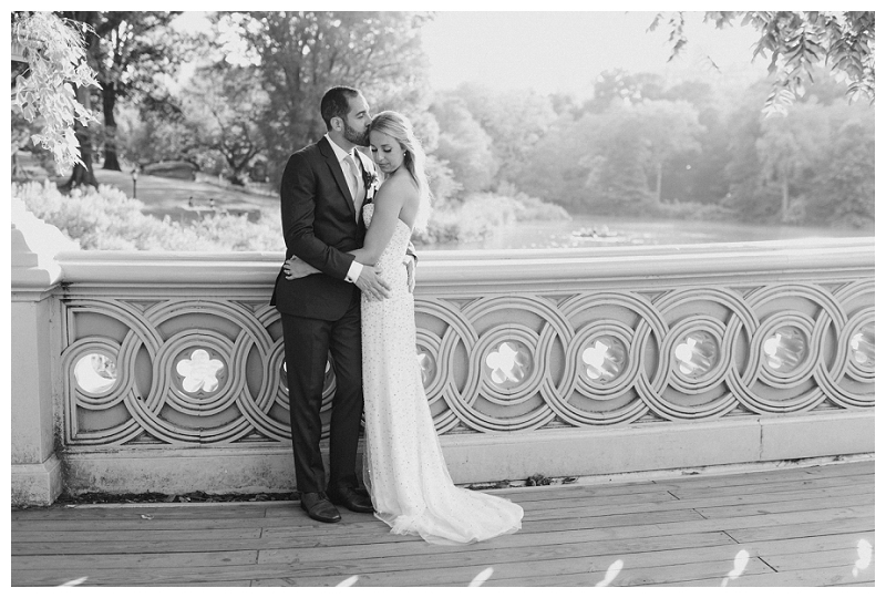 central park wedding photo idea