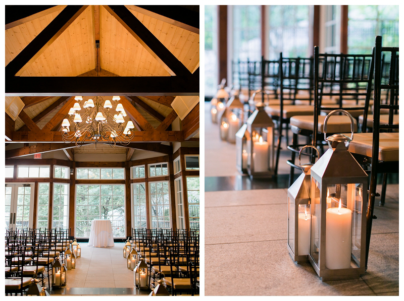 central park boathouse wedding ceremony indoor