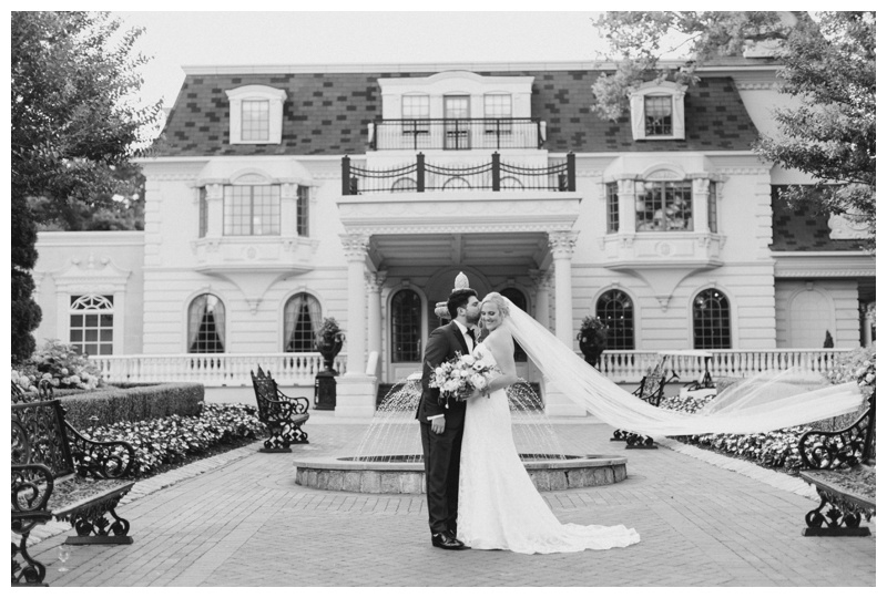 Ashford Estate wedding photo black and white