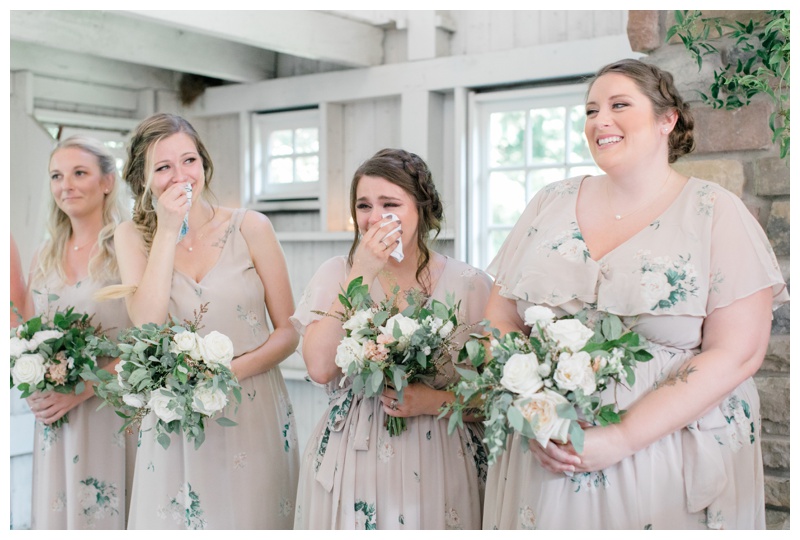 Emotional wedding ceremony captured by best NJ wedding photographer